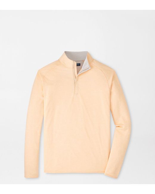 Peter Millar Natural Stealth Performance Quarter-Zip for men