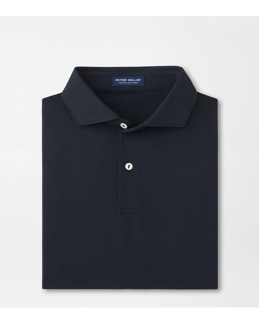 Peter Millar Blue Soul Performance Mesh Polo for men