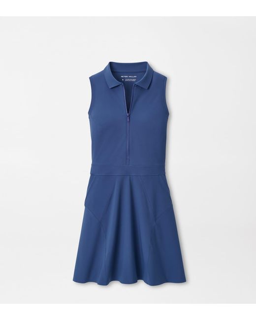 Peter Millar Blue Bingham Sleeveless Sport Dress