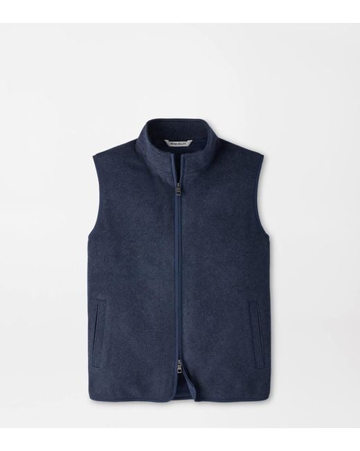Peter Millar Blue Crown Flex Merino Gilet for men