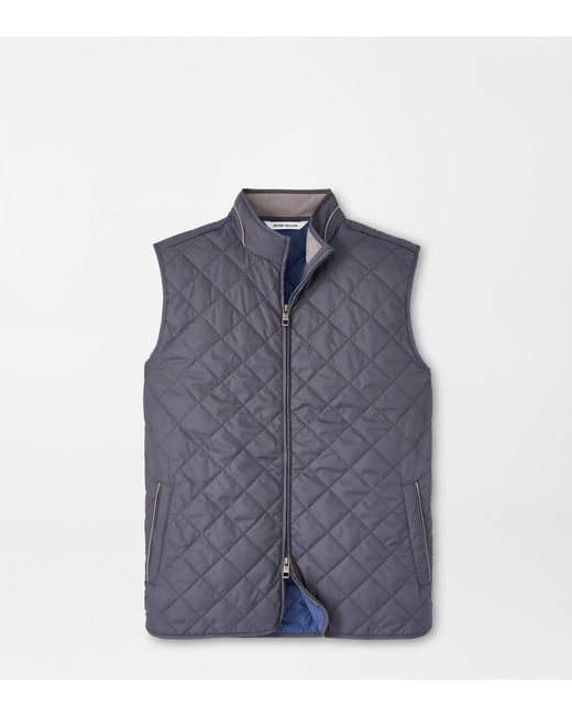 Peter Millar Blue Essex Gilet for men