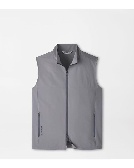 Peter Millar Gray Gale Gilet for men