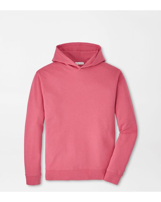 Peter Millar Pink Oasis Pullover Hoodie for men