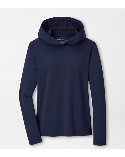 Peter Millar Blue Pine Performance Hoodie