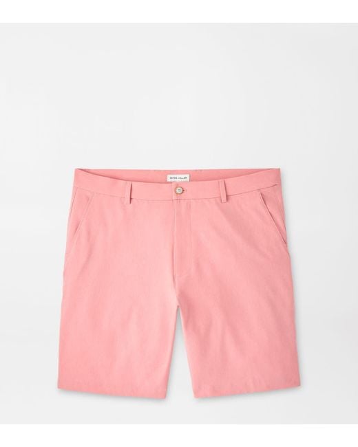 Peter Millar Pink Featherweight Performance Short for men