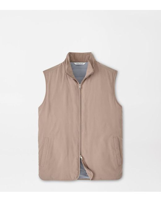 Peter Millar Natural Bleecker Gilet for men