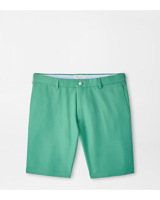 Peter Millar Green Salem Performance Short for men