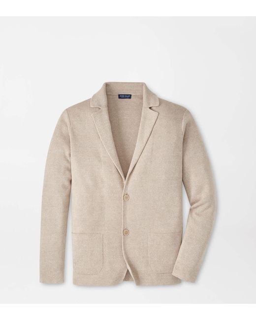Peter Millar Natural Beau Jumper Blazer for men
