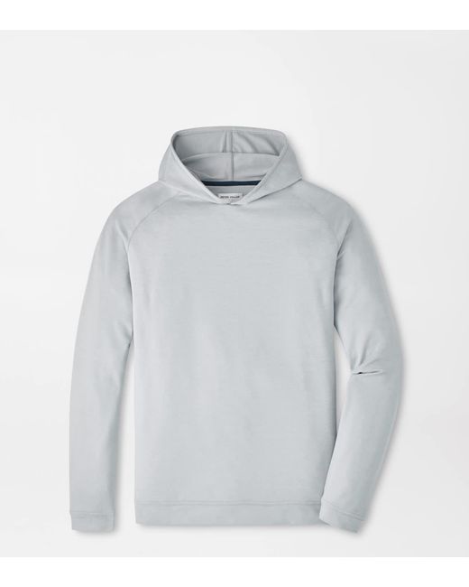 Peter Millar Blue Pine Performance Hoodie for men