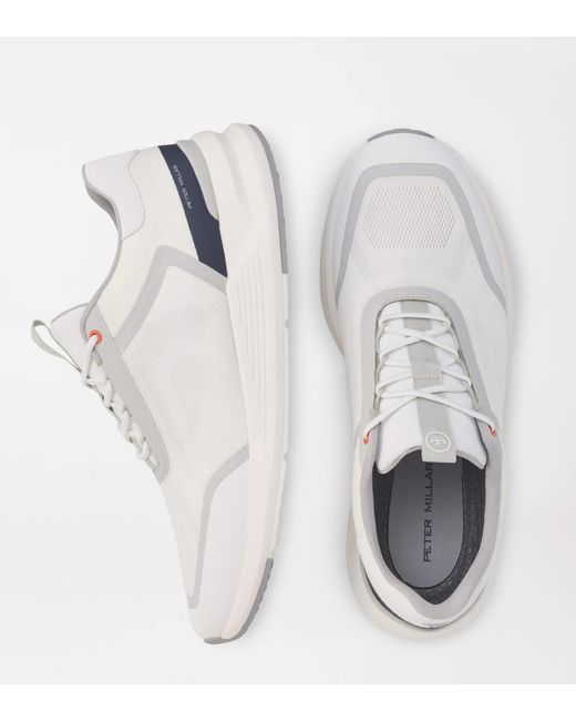 Peter Millar White Camberfly Sneaker for men