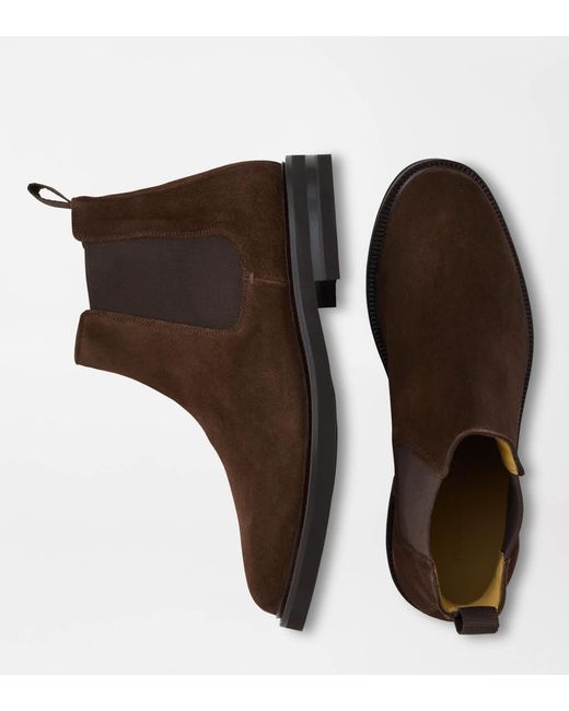 Peter Millar Brown Camden Chelsea Boot for men
