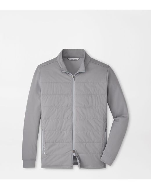Peter Millar Gray Merge Hybrid Jacket for men