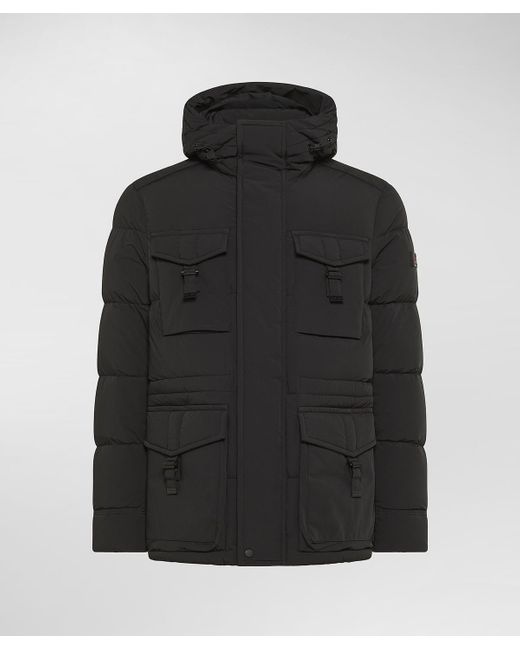 Peuterey Feldjacke mit Kapuze in Black für Herren