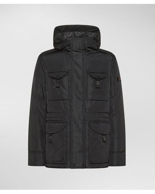 Peuterey Feldjacke mit Kapuze in Black für Herren