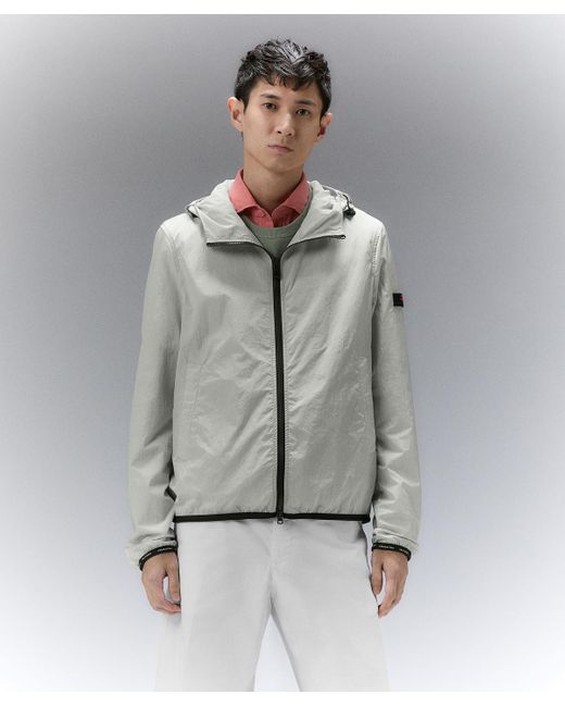 Peuterey Funktionale Windjacke aus leichtem Gewebe in Gray für Herren