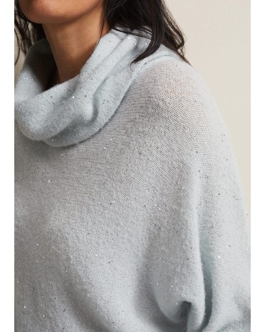Phase Eight Gray 's Bronte Sequin Jumper