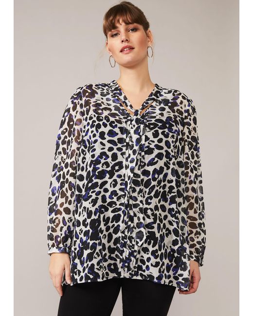 Phase Eight Multicolor Chloe Leopard Blouse
