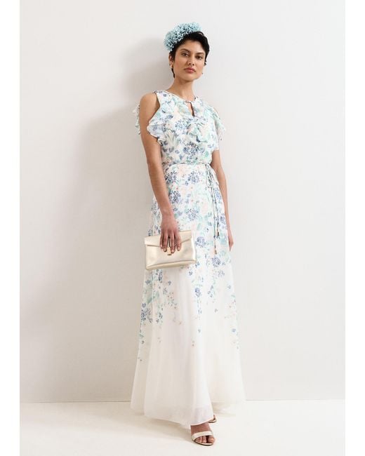 Phase Eight White Petite Rachel Dress