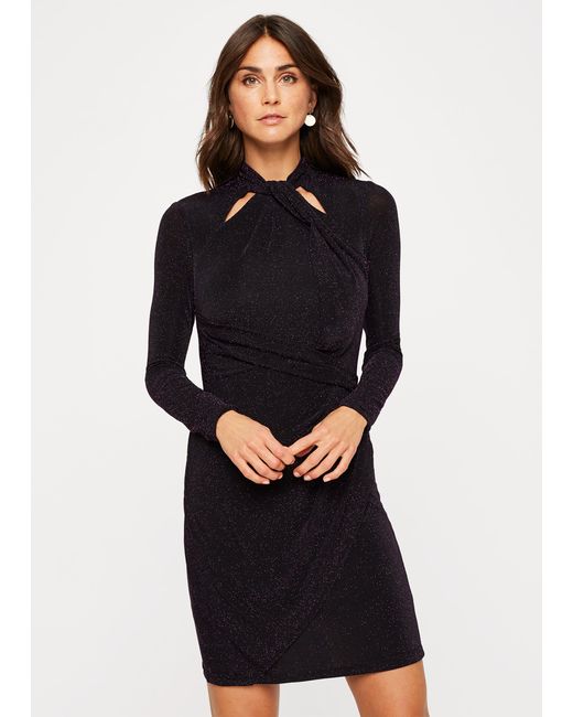 Phase Eight Black Verna Sparkle Dress