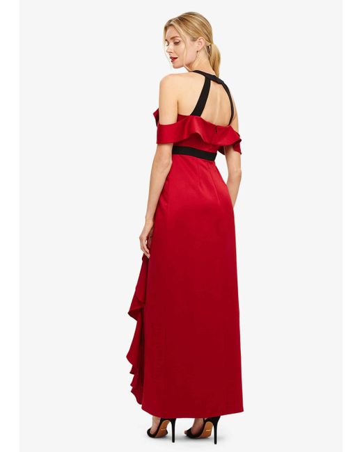 Phase Eight Red Cezanna Maxi Dress