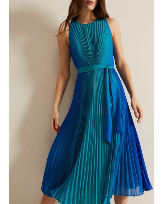 Phase Eight Blue 's Simara Ombre Dress