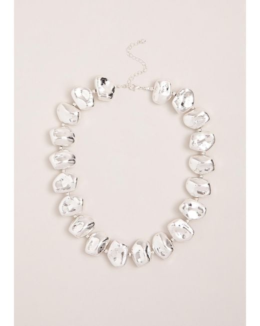 Phase Eight Natural Nugget Necklace