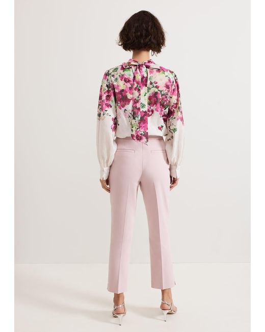 Phase Eight Natural Ulrica Tapered Suit Trouser