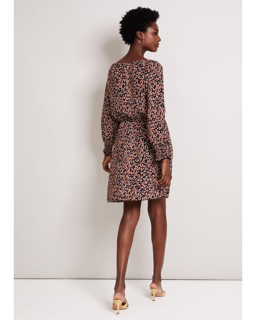 Phase Eight Brown Tabi Leopard Dress