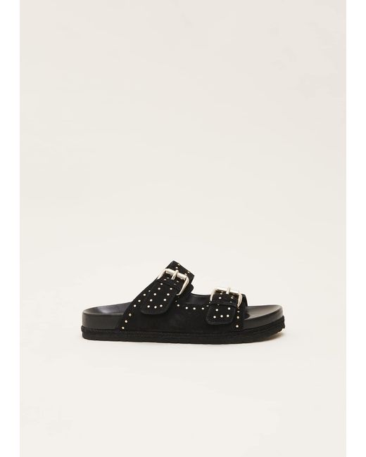 Phase Eight Brown Double Buckle Sandal
