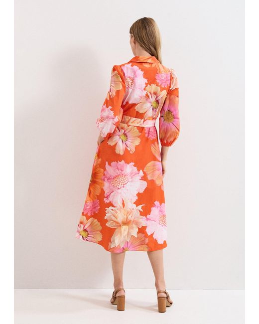 Phase Eight Orange Kristina Dress