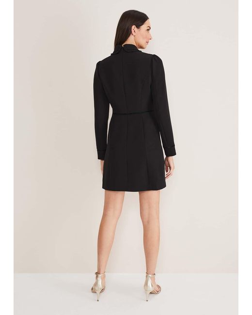 Phase Eight Black Rosa Tailored Dress