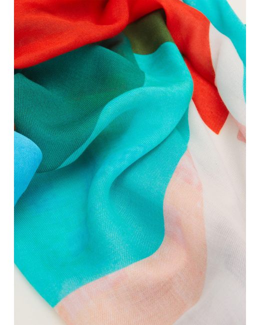 Phase Eight Multicolor Ida Printed Scarf