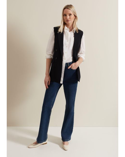 Phase Eight Natural 's Florisa Denim Jumpsuit