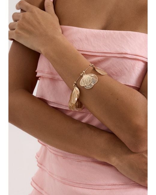Phase Eight Brown Petal Bracelet