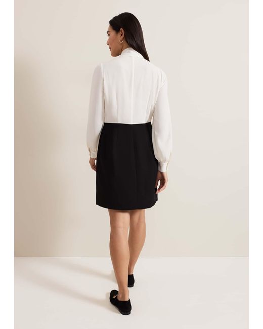 Phase Eight Natural Tilly Shift Mini Dress