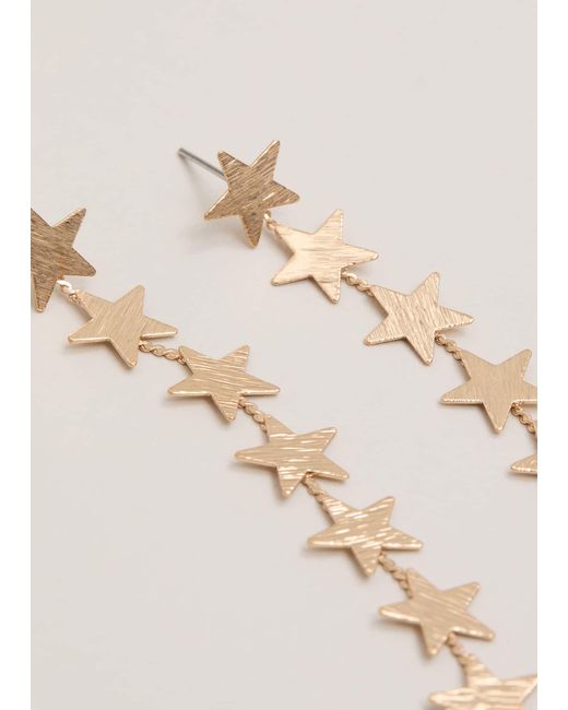 Phase Eight Natural Star Drop Earring