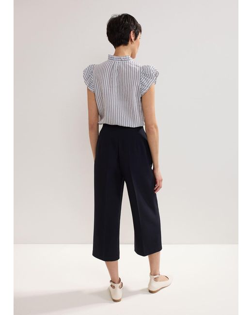 Phase Eight Natural Aubrielle Clean Crepe Culotte