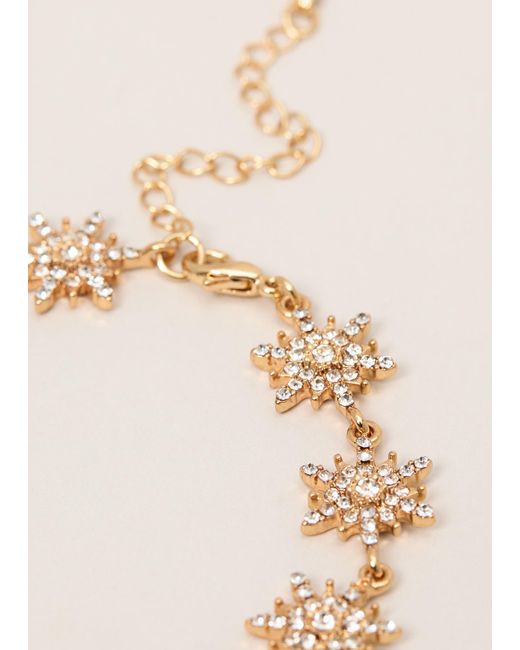 Phase Eight Natural Plated Snowflake Bracelet
