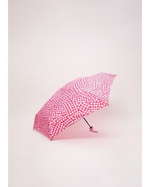 Phase Eight Pink Heart Print Umbrella