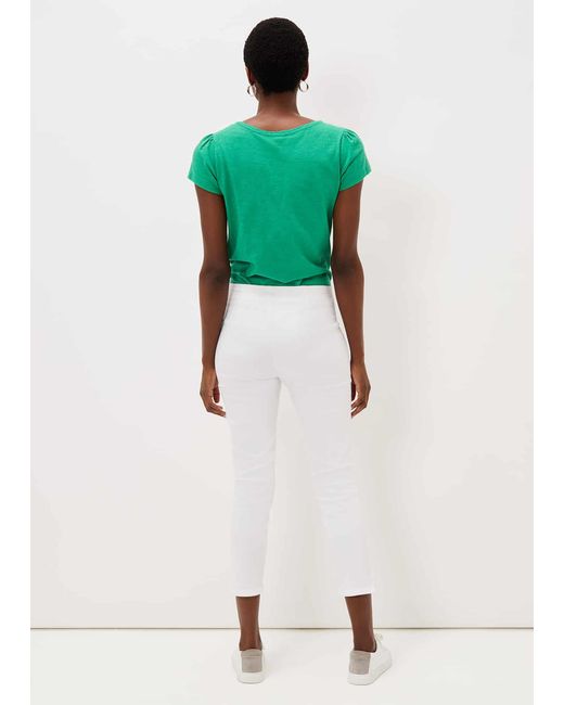 Phase Eight Green Miah Cropped Jegging