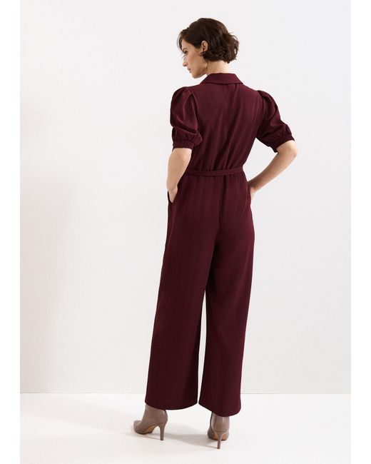 Phase Eight Red Petite Candice Jumpsuit