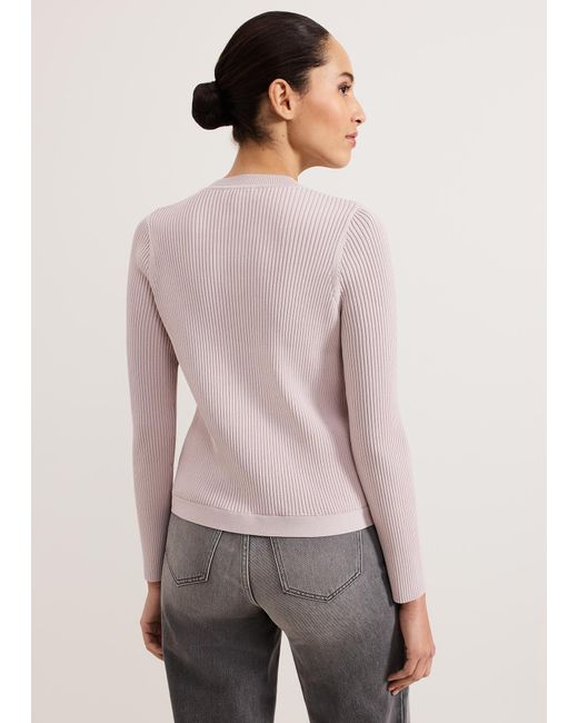 Phase Eight Pink Sharna Button Jacket Shrug