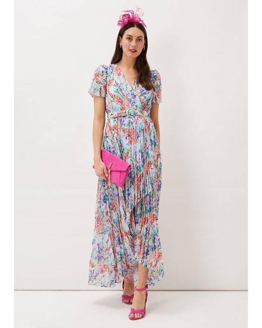 Phase Eight Multicolor Cleo Floral Midaxi Dress