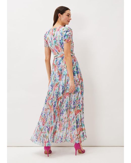 Phase Eight Multicolor Cleo Floral Midaxi Dress