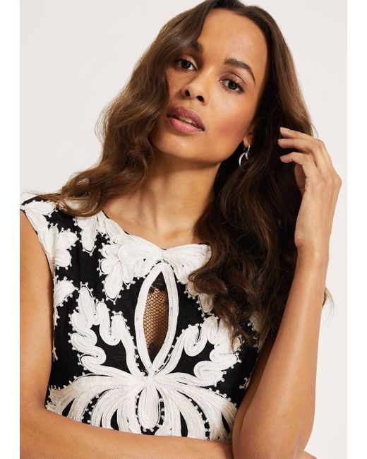 phase eight paige tapework dress