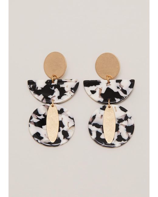 Phase Eight Natural 's Resin Shape Drop Earring