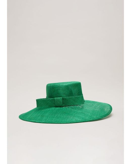 Phase Eight Green 's Statement Bow Hat