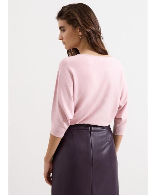 Phase Eight Pink Cristine Knit Jumper