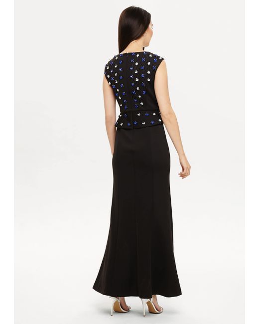 Phase Eight Black Louise Embellished Dress