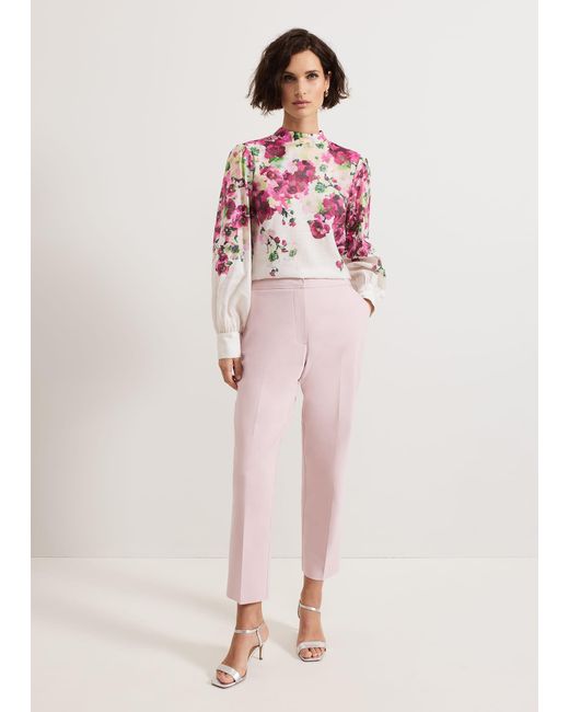 Phase Eight Natural Ulrica Tapered Suit Trouser